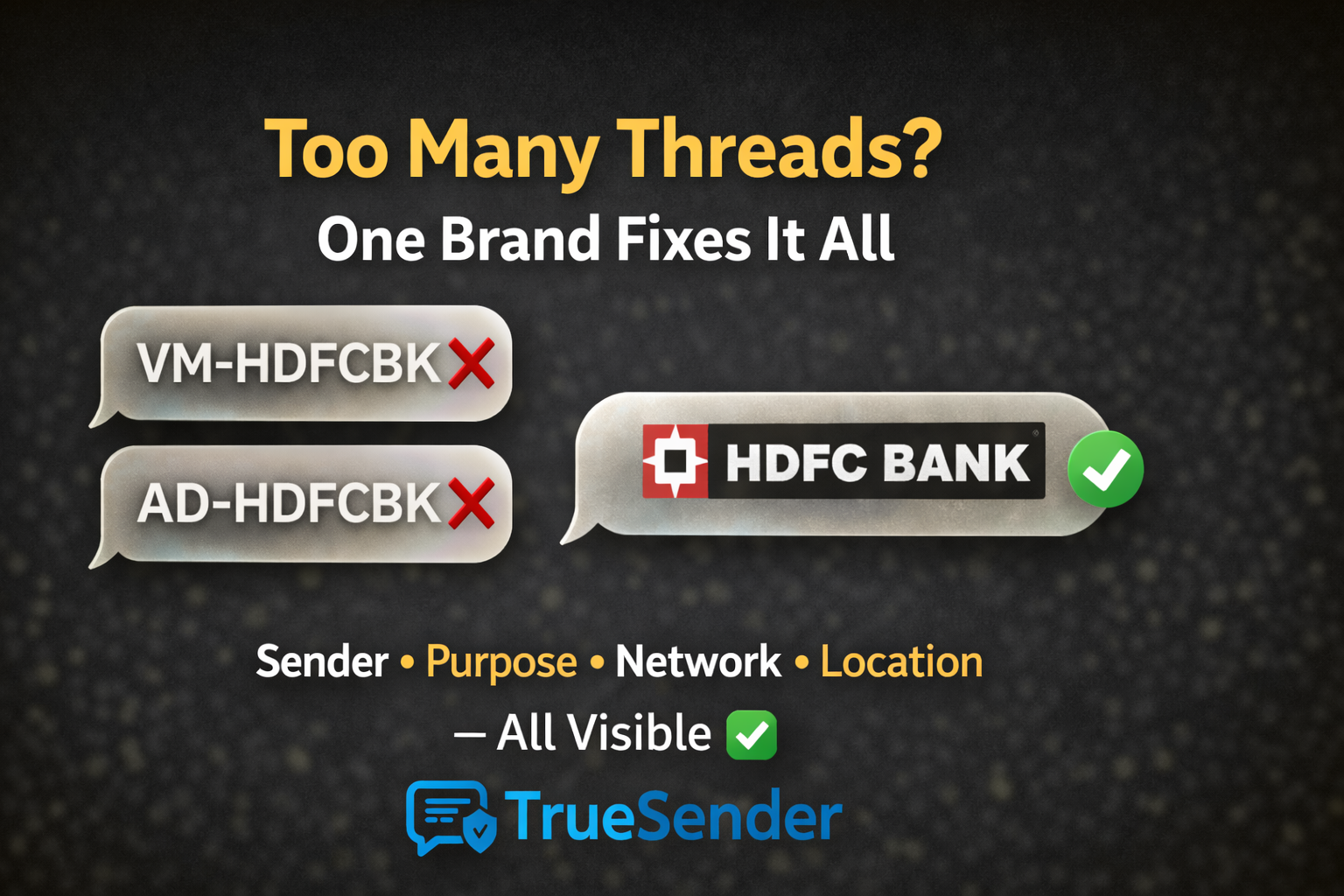 Too Many Threads? One Brand Fixes It All