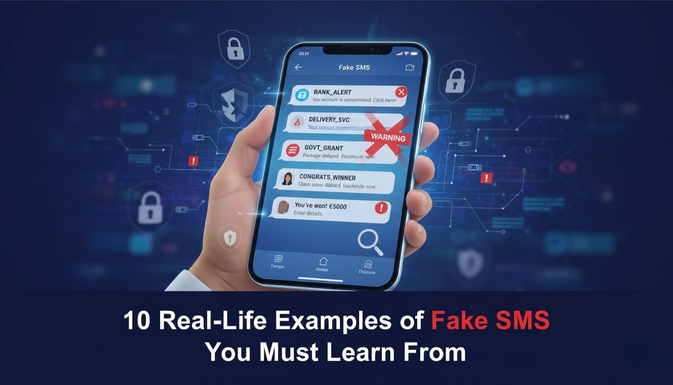 10 Real-Life Examples of Fake SMS You Must Learn From