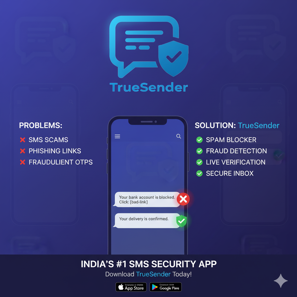 TrueSender App Review: Best SMS Spam Filter & Fraud Protection in India